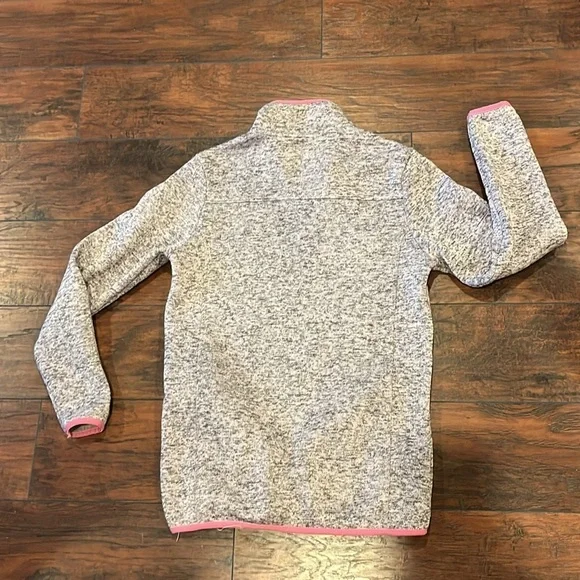 Simply Southern pink/black heather pullover small - Picture 3 of 4